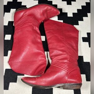 Rad Hot, VINTAGE, leather boots!!